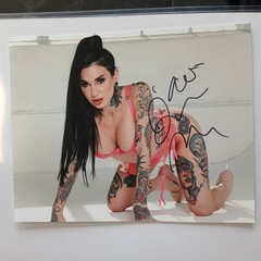 Pornstar Joanna Angel Autographed 8×10 Photo
