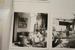 7x Photos 1968 Italy Passenger Car Fiat Cafe Dog Dog Mountains Woman Album Page JK