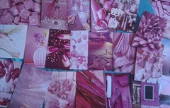 Color Themed Photography Art Decor Prints BUNDLE Bulk Pink Blue Beach Glam Girl
