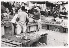 Photo Market Scene Arusha Tanzania 1960s East Africa