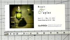 Maggie Taylor (b. 1961) Art Announcement Card 2001 Laurence Miller Gallery NYC