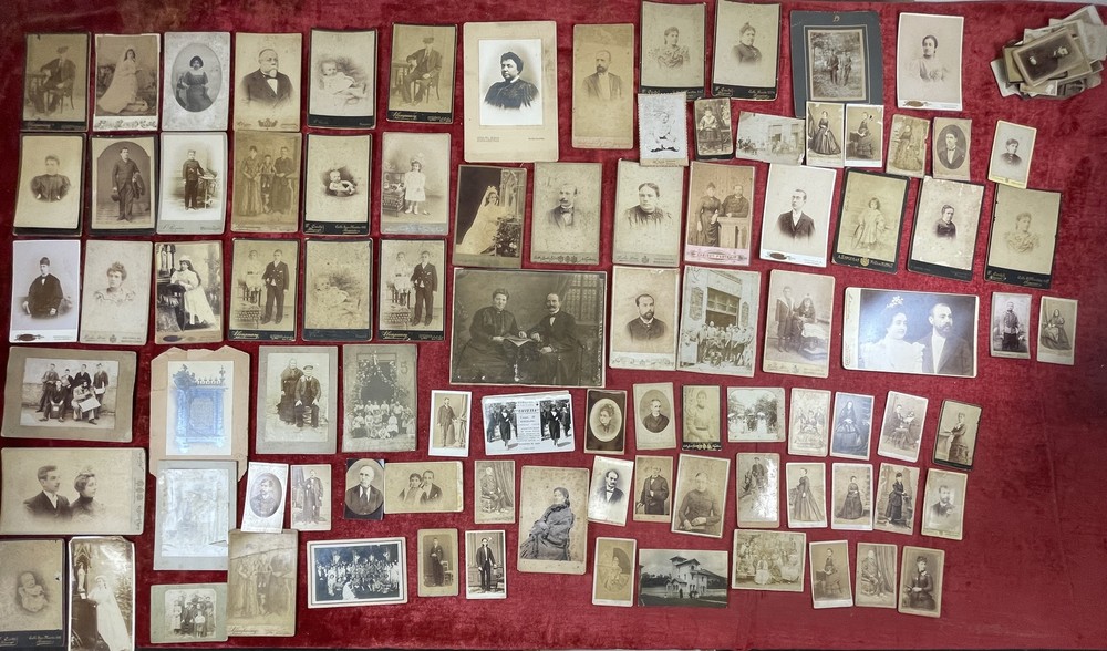 LARGE COLLECTION (100 UNITS) OF PHOTOGRAPHS AND ALBUMS. PICTURES. SPAIN. XIX – X