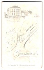 Photograph A. Hartmann, Groß-Schönau, view Groß-Schönau i/S., exterior view D