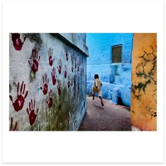Steve McCurry – Signed – Rajasthan, India – Magnum 6″x6″ Print Photo