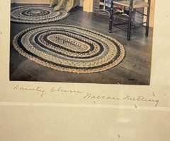 Wallace Nutting Dainty China Colonial Interior Scene Hand Tinted Photo Art