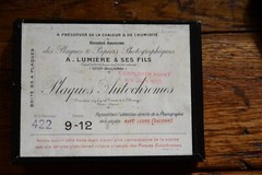 5 autochromes 9X 12cm, circa from Nice / Cannes 1910. Original Light Box