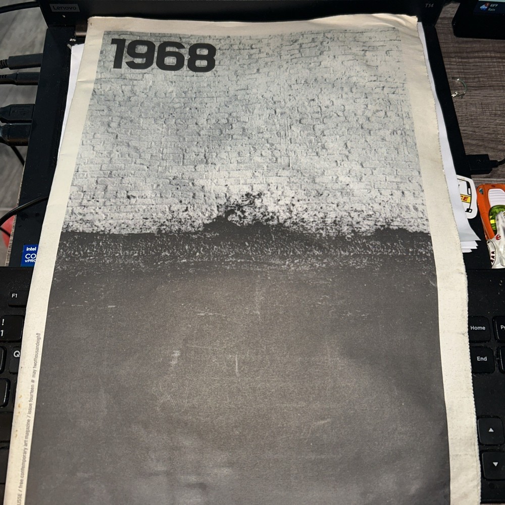 ARTE CONTEMPORANEA – RIVISTA MOUSSE MAGAZINE 1968 OUT OF PRINT RARE ART