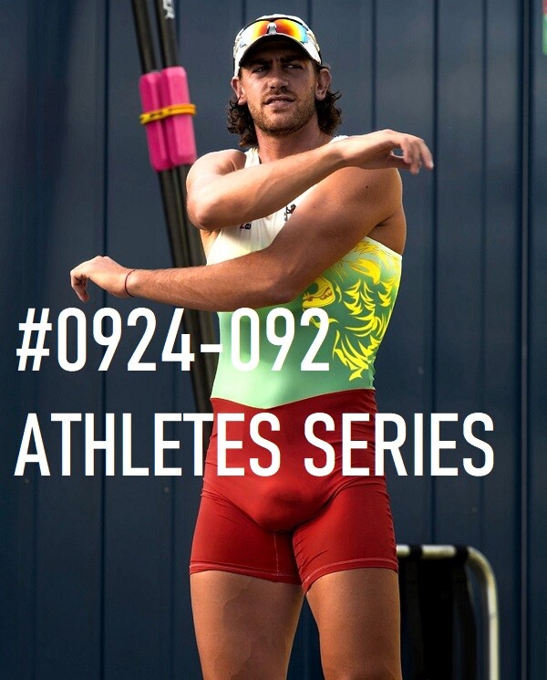 MALE PORTRAIT #0924-092 – athletes series-rowers – free shipping in usa