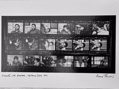 Ernesto «Che» Guevara Contact Sheet by René Burri – Signed Print