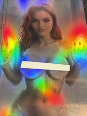 Ariel Shower Cosplay Bangers Comics Virgin FOIL Cover Ltd 10 WHAT CAN I SAY WOW