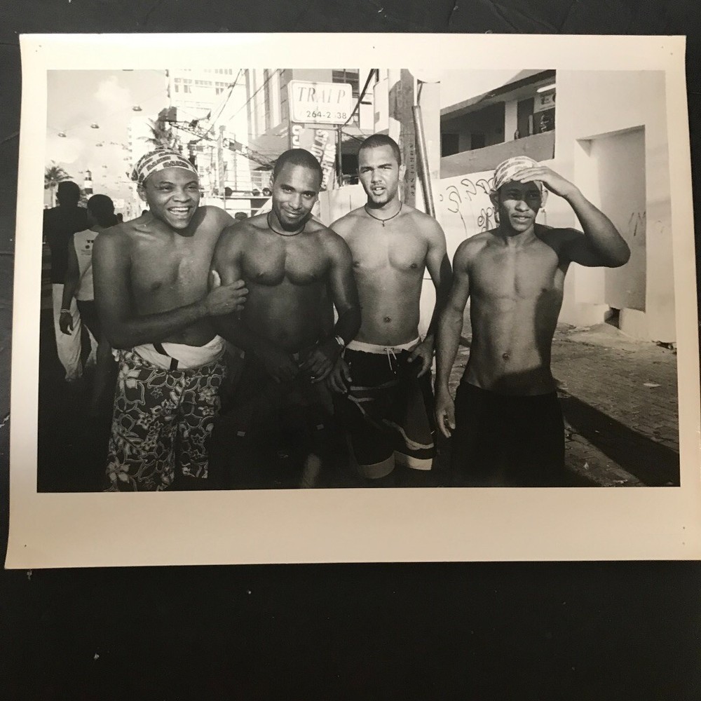 Art Photograph Silver Gelatin Print Janine Gordon Signed Brazil Bahia Carnival
