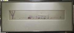 BILL COLEMAN Amish Print # 68 Signed & Numbered 148/300 24″ x 10 1/2″