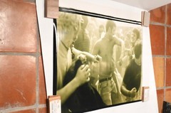Janine Gordon Color Photograph Mural Mosh Wild Pit Green Rare Signed c-Print 3