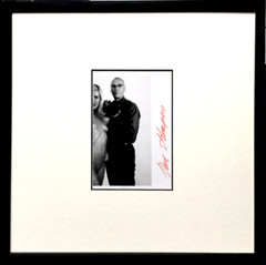 Uwe Kempen Self-portrait with Nude HAND-SIGNED, original Photo, with Frame