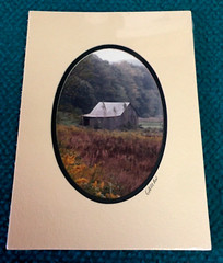 Lot of 8 : BARRY GAMOW signed 5″ x 7″ matted PHOTOS @ Rural BARNS & MILL HOUSES