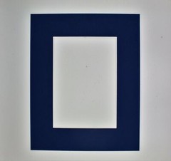 8 x 10 , White Core Single Matboard for 5 x 7