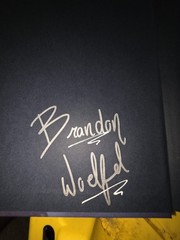 Luminescence photo book by Brandon Woelfel, Signed by Author