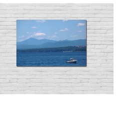 Lake Champlain Vermont Landscape Photo | Metal Print | Fine Art Photography VT