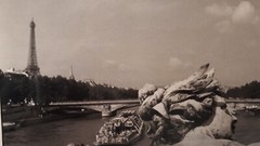 Printing Original Photography Bridge Alexandre III View On Tour Eiffel Paris