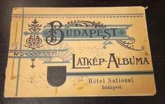Schneider Views Album Budapest Latkep Albuma Hotel National Art Nouveau 1900