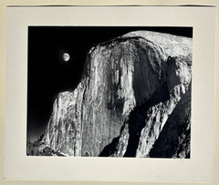 Robert (Bob) Werling Yosemite Half Dome Photograph Pencil Signed Framed 15×18″