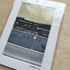 Matted Photo Print Photography Home Decor Street Abstract Urban Decay Minimal