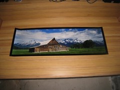 Vince Street’s «Moulton Barn» Limited Edition Print #2/100 (16×48″) with COA