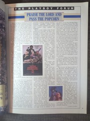 Playboy Magazine August 1987 Fabulous Paulina Centerfold DM5