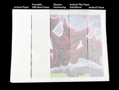 100 Acid Free Archival Paper Sheets 11×14 Interleaving Storage Tissue Prints