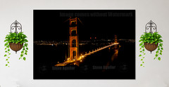 Golden Gate Bridge at Night 2016 * Photo by Steve Aguilar * distinct bay bold