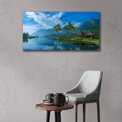 Bora Bora Beach Art, Tropical Paradise Pool, Tahiti Photo Print Four Seasons Art