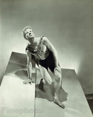 1937 NYC Ballet GEORGE PLATT LYNES Dancer Apollo LEW CHRISTENSEN 13×10 Photo Art