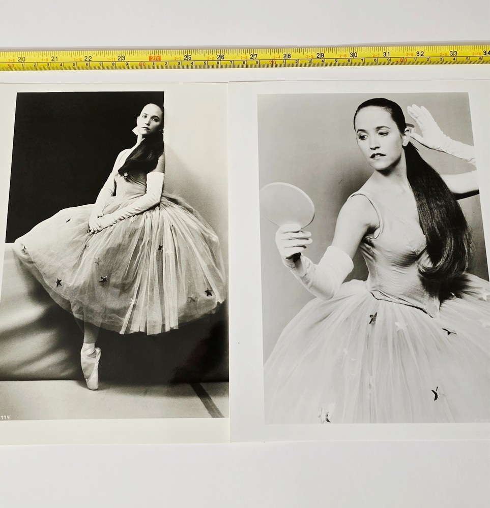 THE JOFFREY BALLET 8×10 HERBERT MIGDOLL 2 PRESS PHOTO LOT RIMA CORBEN DANCE NYC
