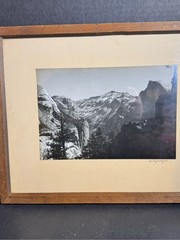 Black & White Yosemite Landscape Photograph SIGNED Eric Myrvaagnes [Art 422]