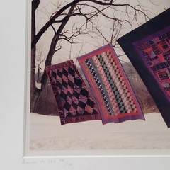 AMISH Quilt Original Paper Print Photograph by Bill Coleman, Signed and Numbered