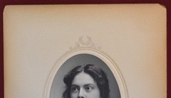 Antique Portrait Photograph of a Woman by Standiford Photos Louisville Kentucky