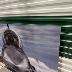 Peter Lik «Intimidator» 150cm 5’x3′ Aviation Plane Recess Mount Picture with COA