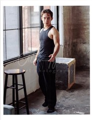 11 X 8.5 Alan Lyon Original Male Photo gay interest (9) Skip in black