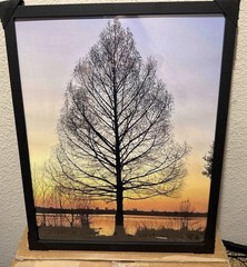 White Rock Lake Framed Photography Wall Art – Set Of 3 – Sunset Nature Prints