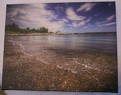Original Fine Art 14″ x 11″ Wrapped Canvas Photo on Wood Frame Signed by Artist