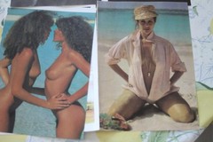 6x photo sheet 1988 1987 Madonna musician woman art nude GDR the magazine BG