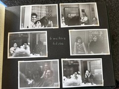 Old photo album civilian with defects, life in the GDR/51