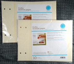 8×8 Archivist Pages Martha Stewart Lot of 2