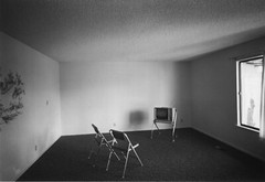 NEW! Bill OWENS: TV & Folding Chairs, from SUBURBIA, CA 1971 / Ptd 1999/ SIGNED!