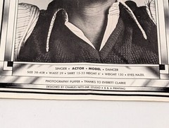 Playboy Model Agency Male African American Black Man Sexy Cute Photos Gay VTG