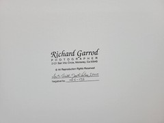 Richard Garrod, black and white photography, Auto Grill, Death Valley, 2000