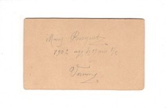 CDV Photo Lady Portrait / Fine Lady / Named – Vernon 1902