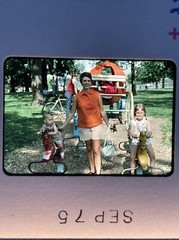 Lot Of 36 1970’s Family Summer Fun Tulips Kids Amateur 35mm Color Slides