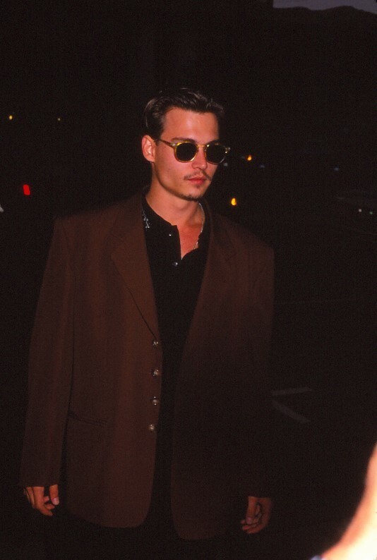 Dia Johnny Depp Celebrity Photo Agency 1989 KB Format Photographer P3-14-1-1