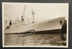 S Photo Hamburg Port Refrigerated Ship Tanker Boat Quadrivium Sign Cargo Transport